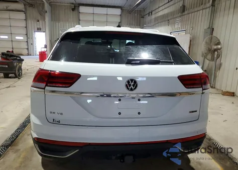 2022 Volkswagen Atlas Cross Sport Se из США, поврежденный, VIN 1V2HE2CA2NC207854